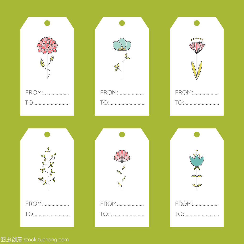 花卉的标记集 礼品花卉销售的艺术与策略