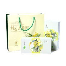 「花月黄」三花特级礼盒 品味桂花龙井的诗意与芬芳